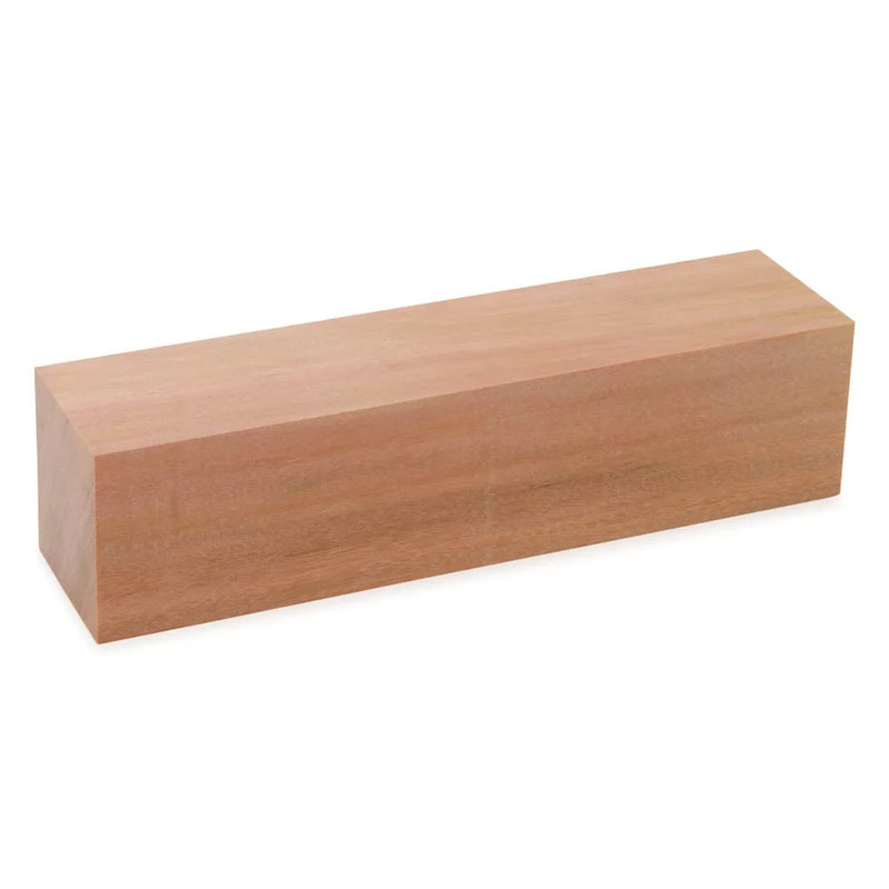Araracanga Wood Turning Stock - Thickness:3" - Width:3" - Length:12"